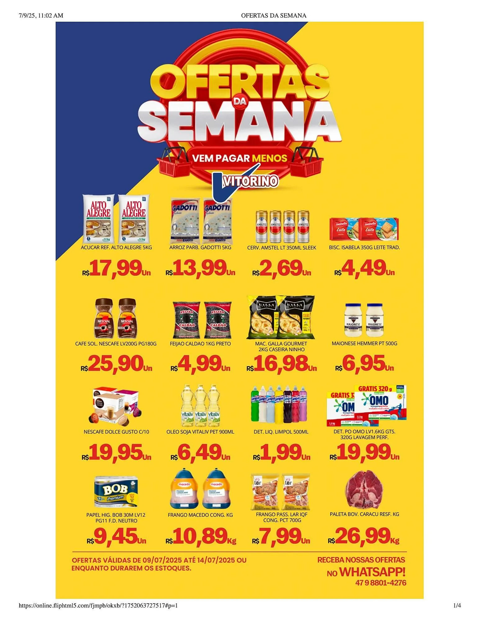 Catálogo Supermercado Vitorino - 1