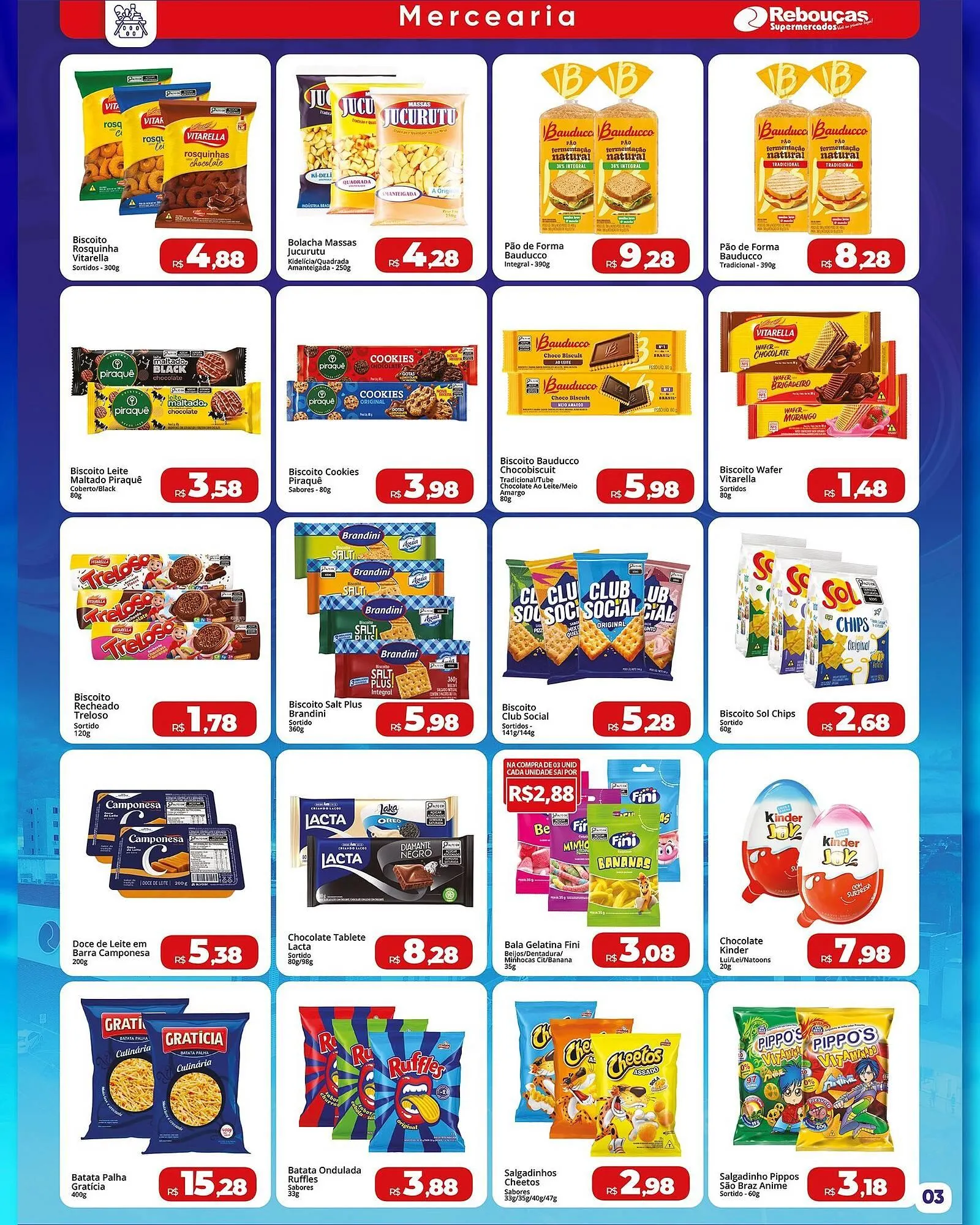 Encarte de Catálogo Rebouças Supermercados 1 de agosto até 2 de agosto 2025 - Pagina 3