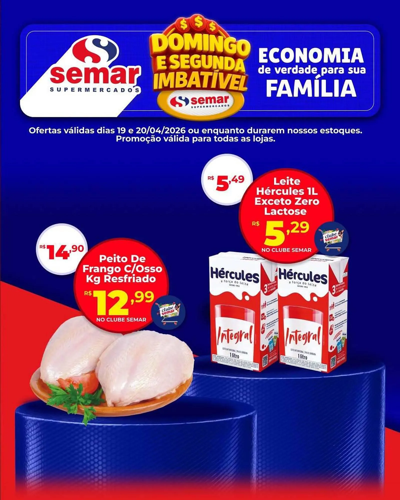 Encarte de Folheto Semar Supermercado 19 de abril até 20 de abril 2026 - Pagina 3