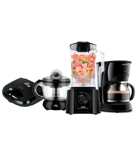 Kit Cozinha Completa Eletro 4 Peças KT002