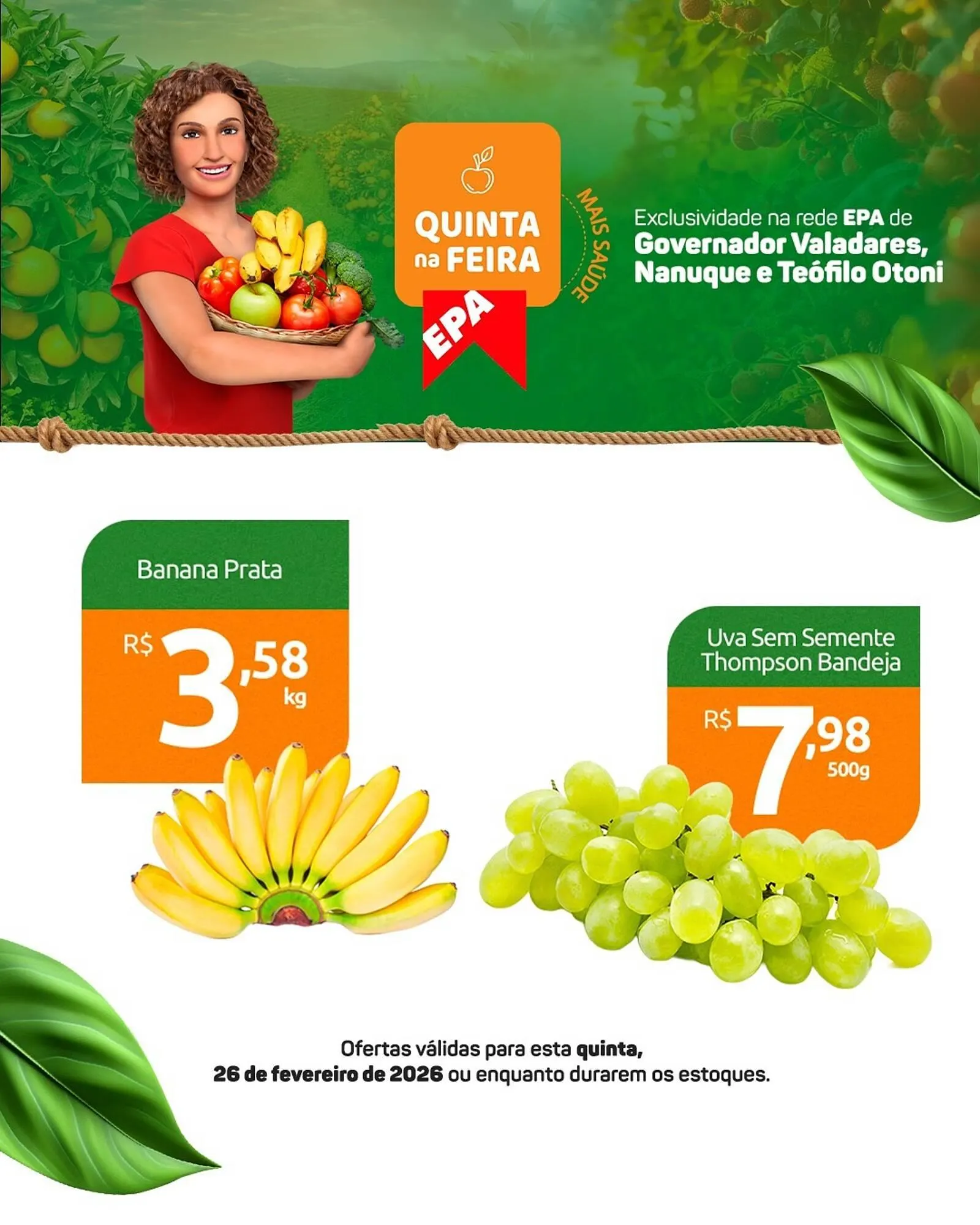 Encarte de Folheto Epa 26 de fevereiro até 26 de fevereiro 2026 - Pagina 2