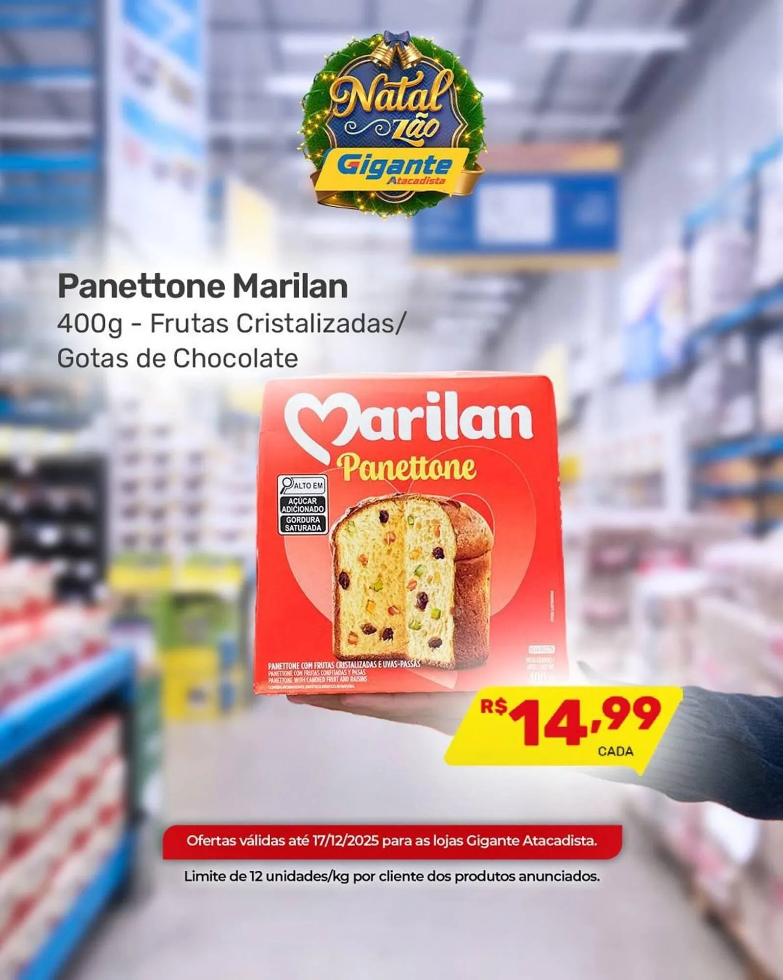 Encarte de Encarte Gigante Atacadista 15 de dezembro até 17 de dezembro 2025 - Pagina 4