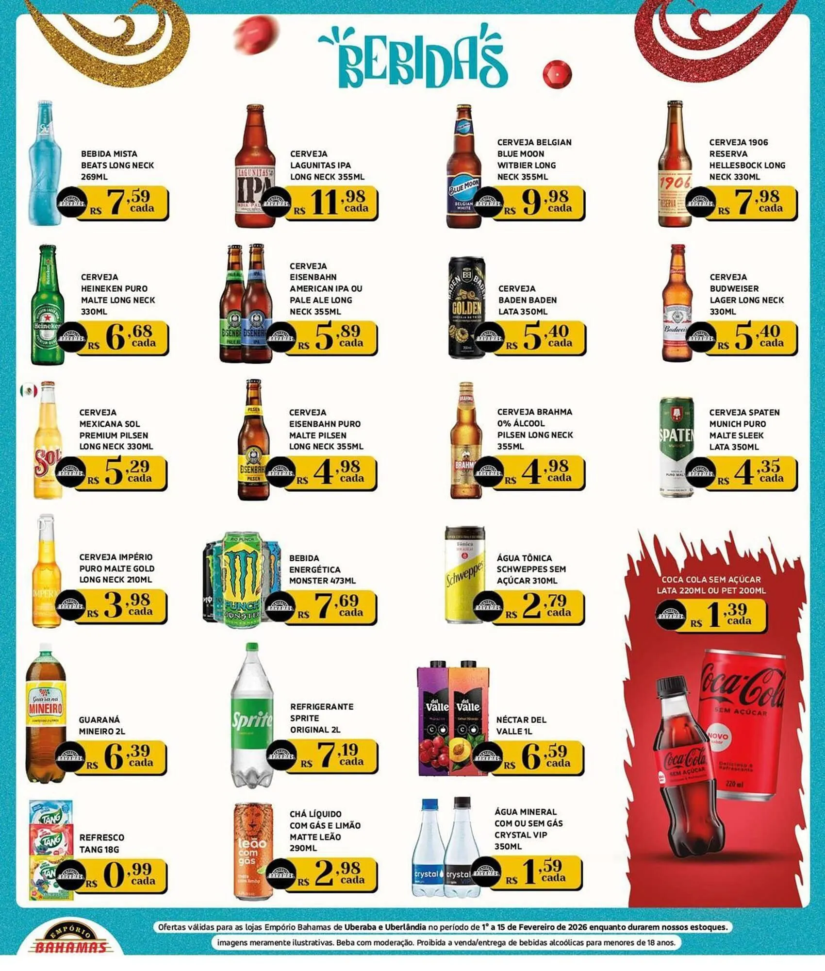 Encarte de Catálogo Empório Bahamas 1 de fevereiro até 15 de fevereiro 2026 - Pagina 4