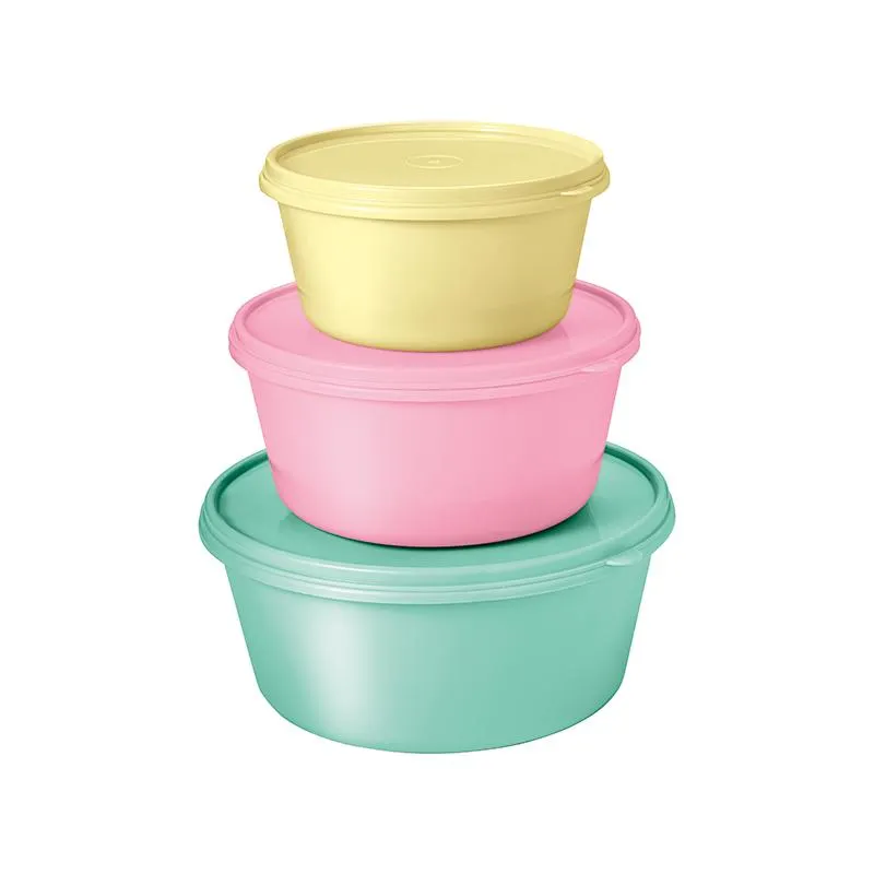 Conjunto 3 Potes Armazenar