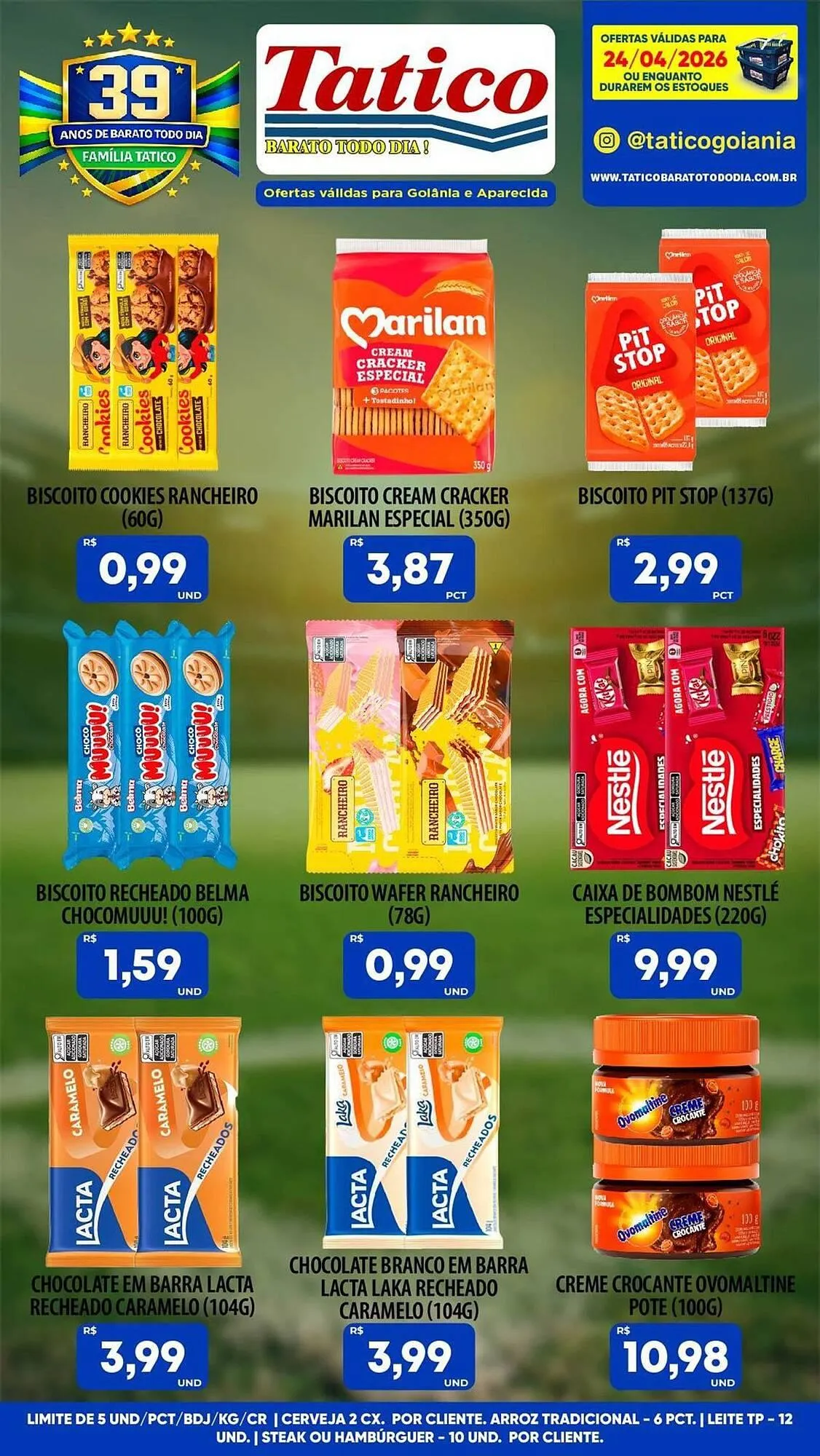 Encarte de Tabloide Tatico 24 de abril até 24 de abril 2026 - Pagina 8