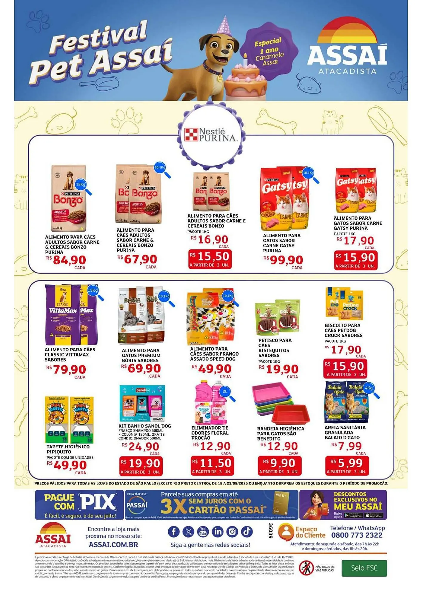 Encarte de Catálogo Assaí Atacadista 18 de agosto até 23 de agosto 2025 - Pagina 2