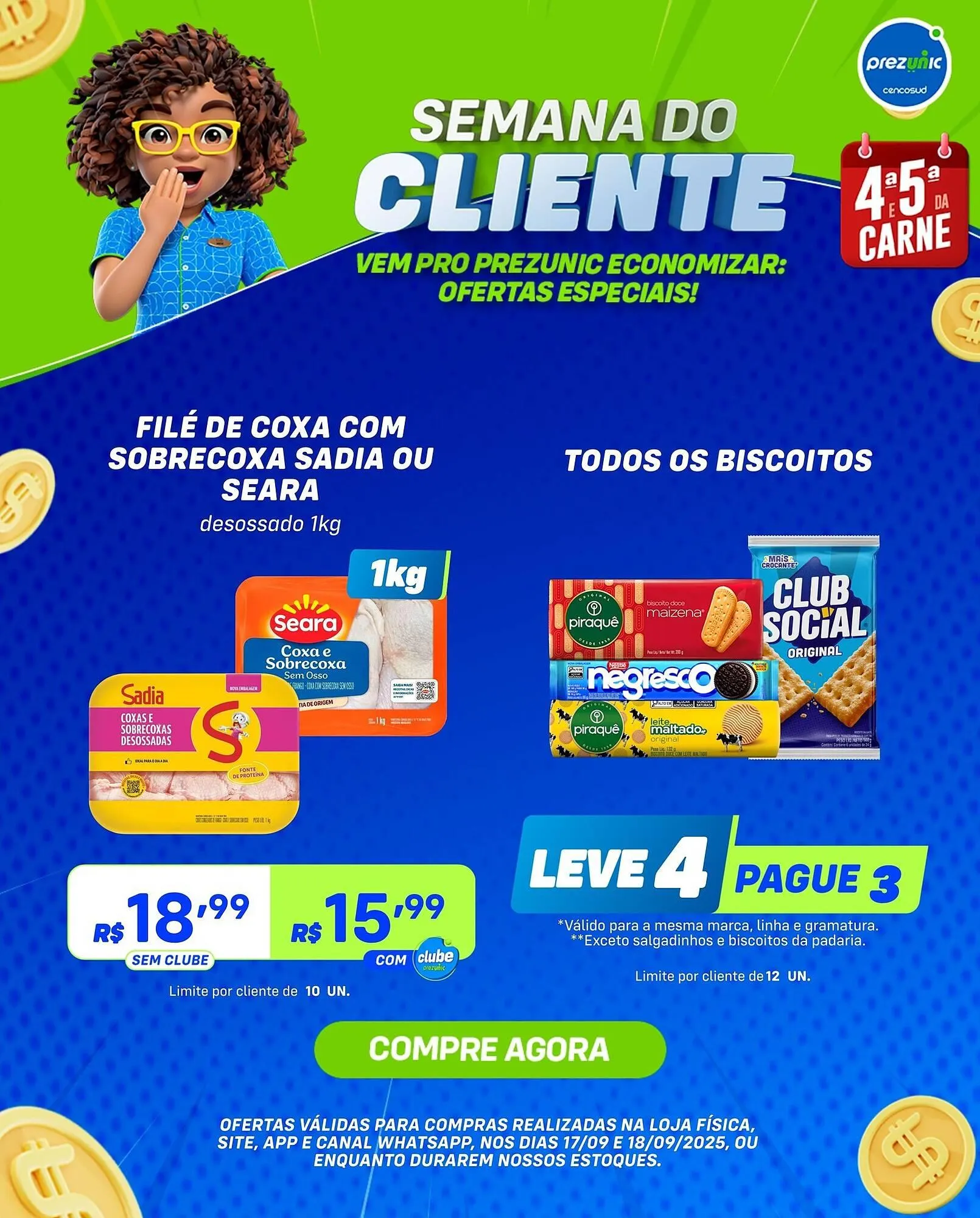 Encarte de Encarte Prezunic 17 de setembro até 18 de setembro 2025 - Pagina 4