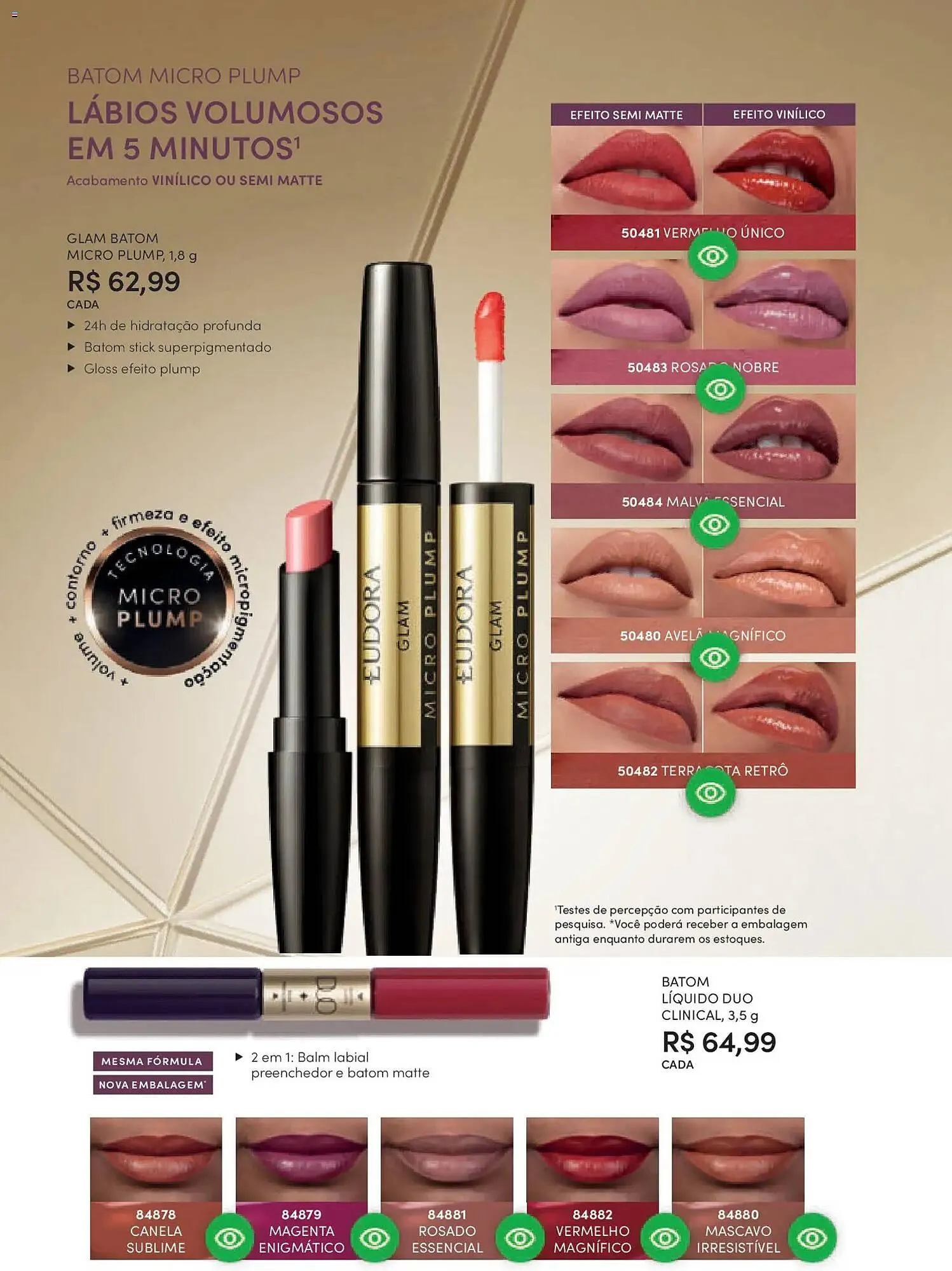 Encarte de Catálogo Eudora 8 de janeiro até 31 de janeiro 2026 - Pagina 93