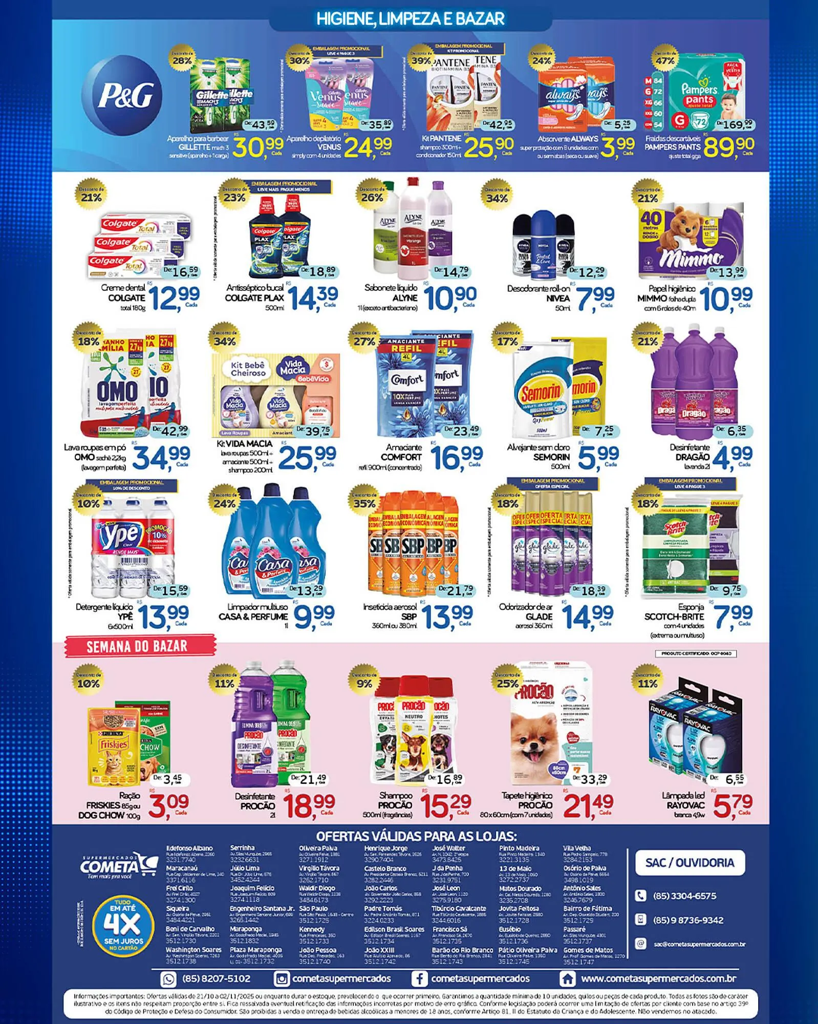 Encarte de Encarte Cometa Supermercados 21 de outubro até 2 de novembro 2025 - Pagina 5