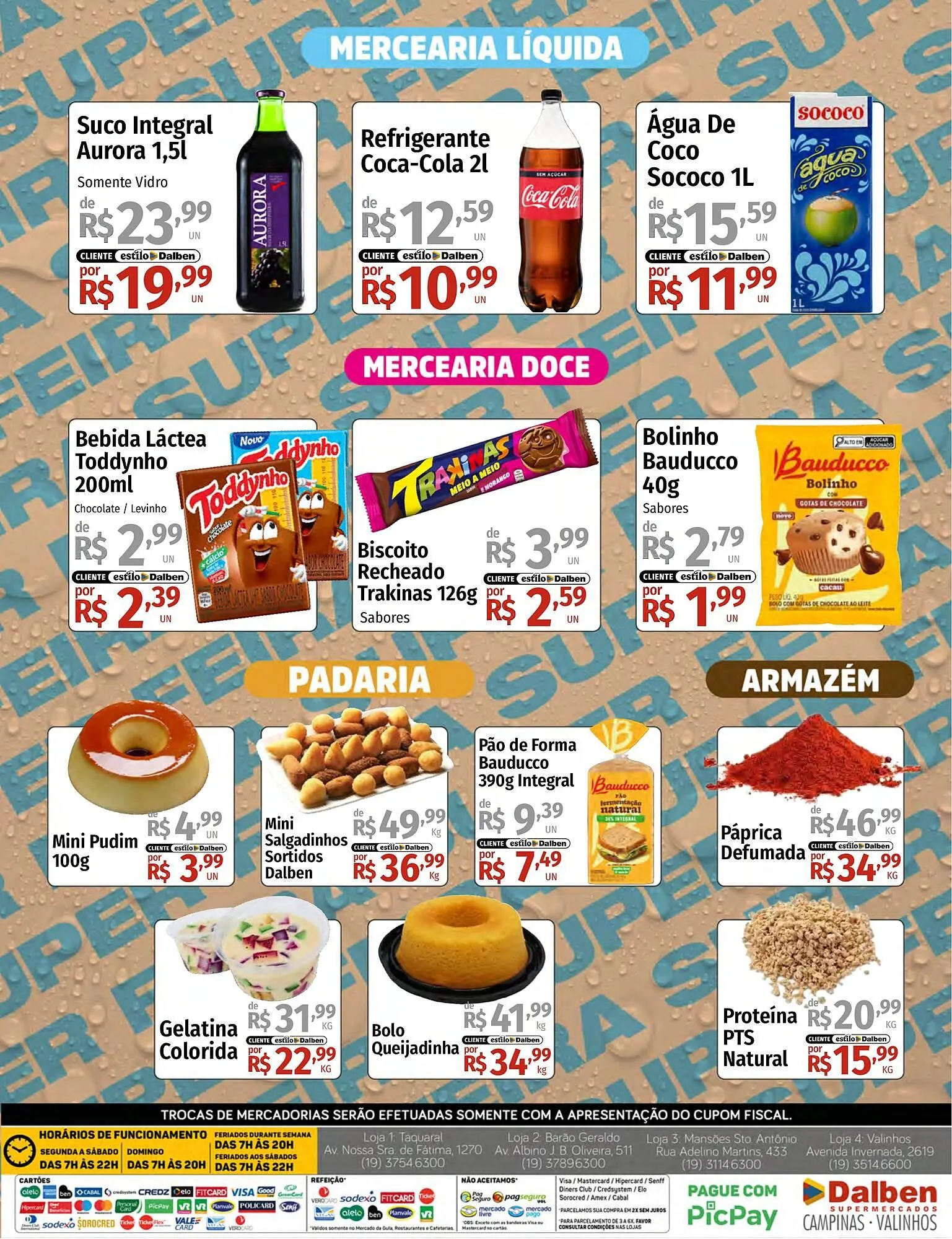 Encarte de Catálogo Supermercado Dalben 23 de março até 24 de março 2026 - Pagina 4