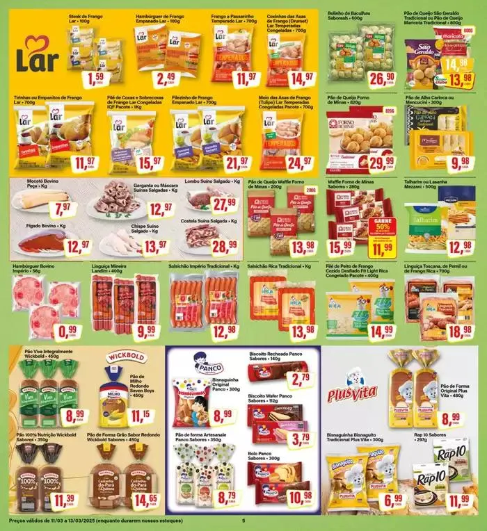Encarte de Encarte Rede Supermarket 12 de março até 13 de março 2025 - Pagina 5
