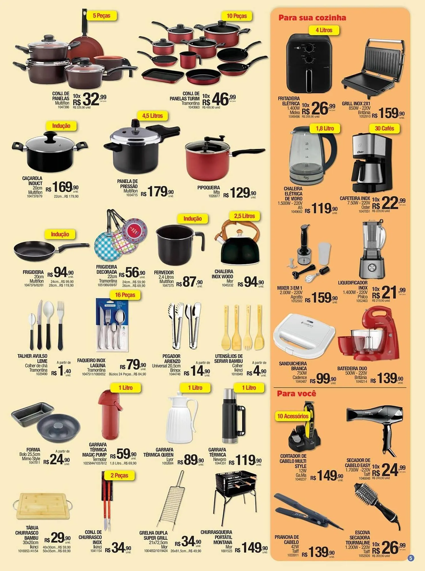 Encarte de Catálogo Milium 17 de setembro até 15 de outubro 2025 - Pagina 5