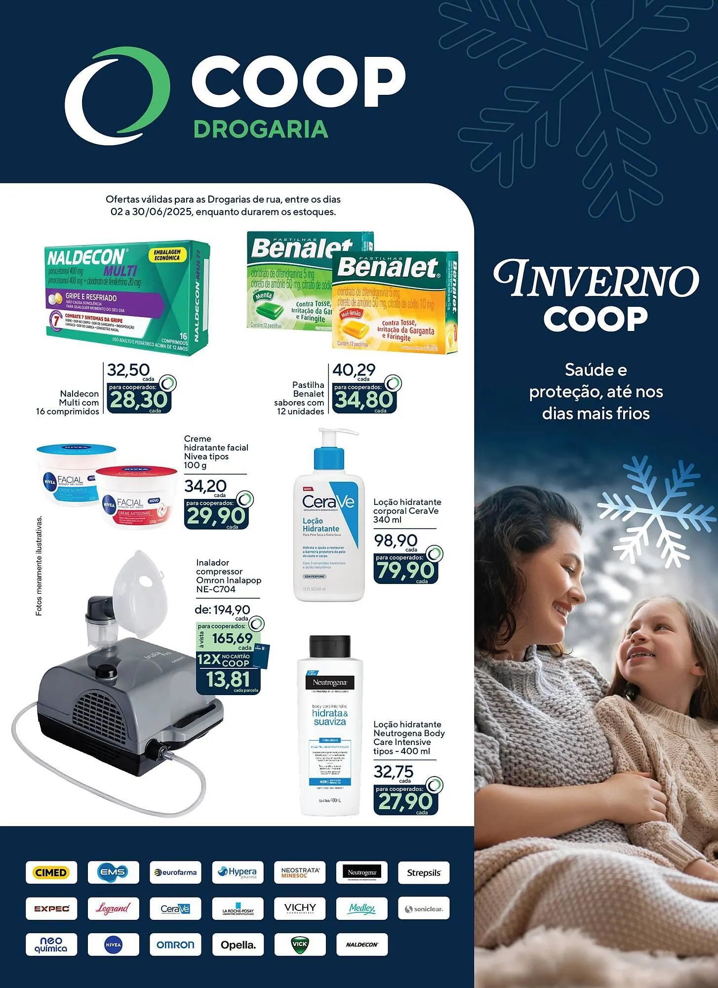 Encarte de Catálogo Drogaria Coop 29 de maio até 30 de junho 2025 - Pagina 1