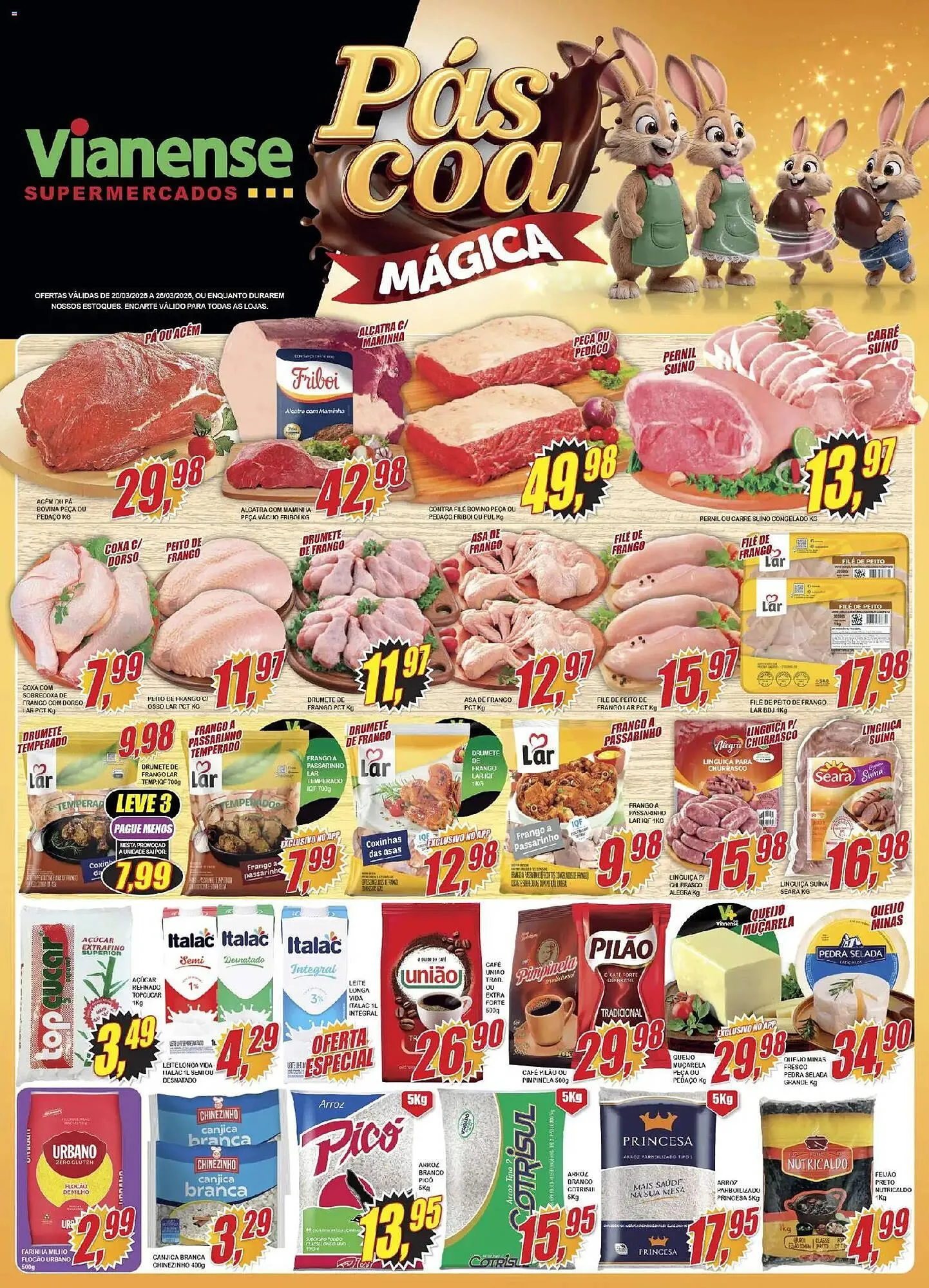 Encarte de Encarte Vianense Supermercados 20 de março até 26 de março 2026 - Pagina 1