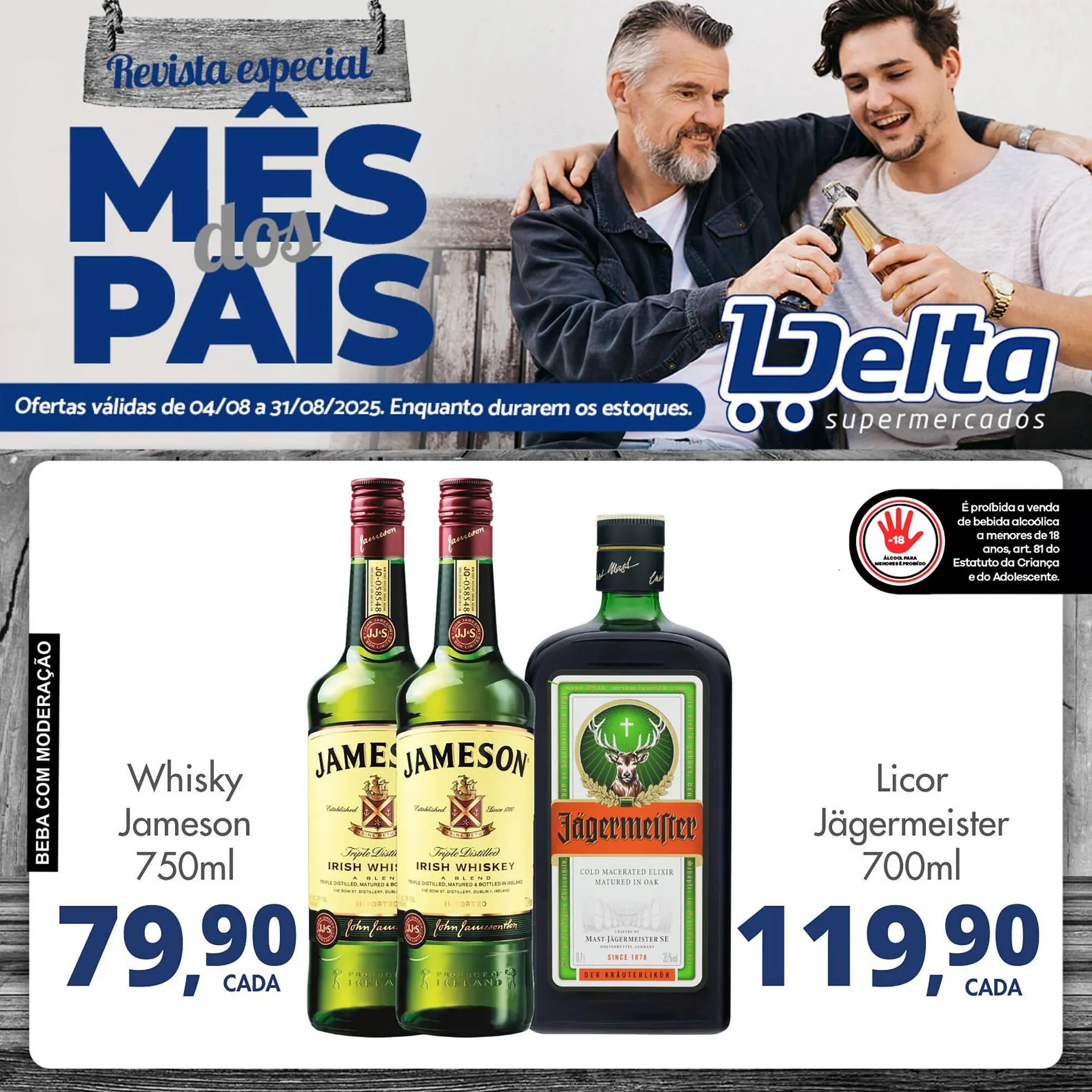 Encarte de Catálogo Delta Supermercados 4 de agosto até 31 de agosto 2025 - Pagina 2