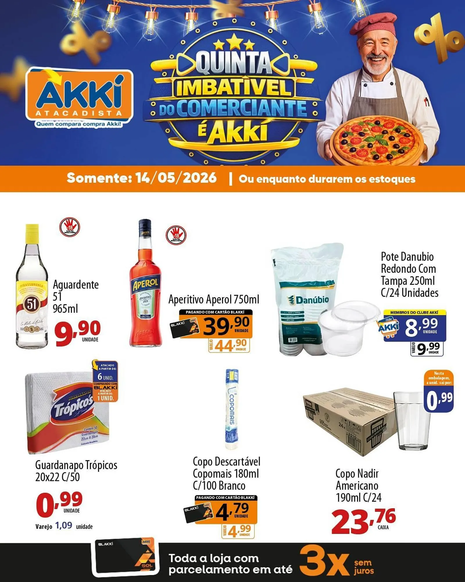 Encarte de Folheto Akki Atacadista 14 de maio até 14 de maio 2026 - Pagina 4