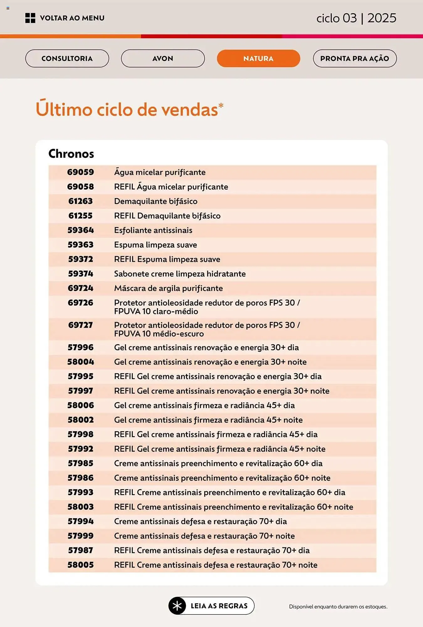 Encarte de Catálogo Avon 17 de janeiro até 17 de fevereiro 2025 - Pagina 98