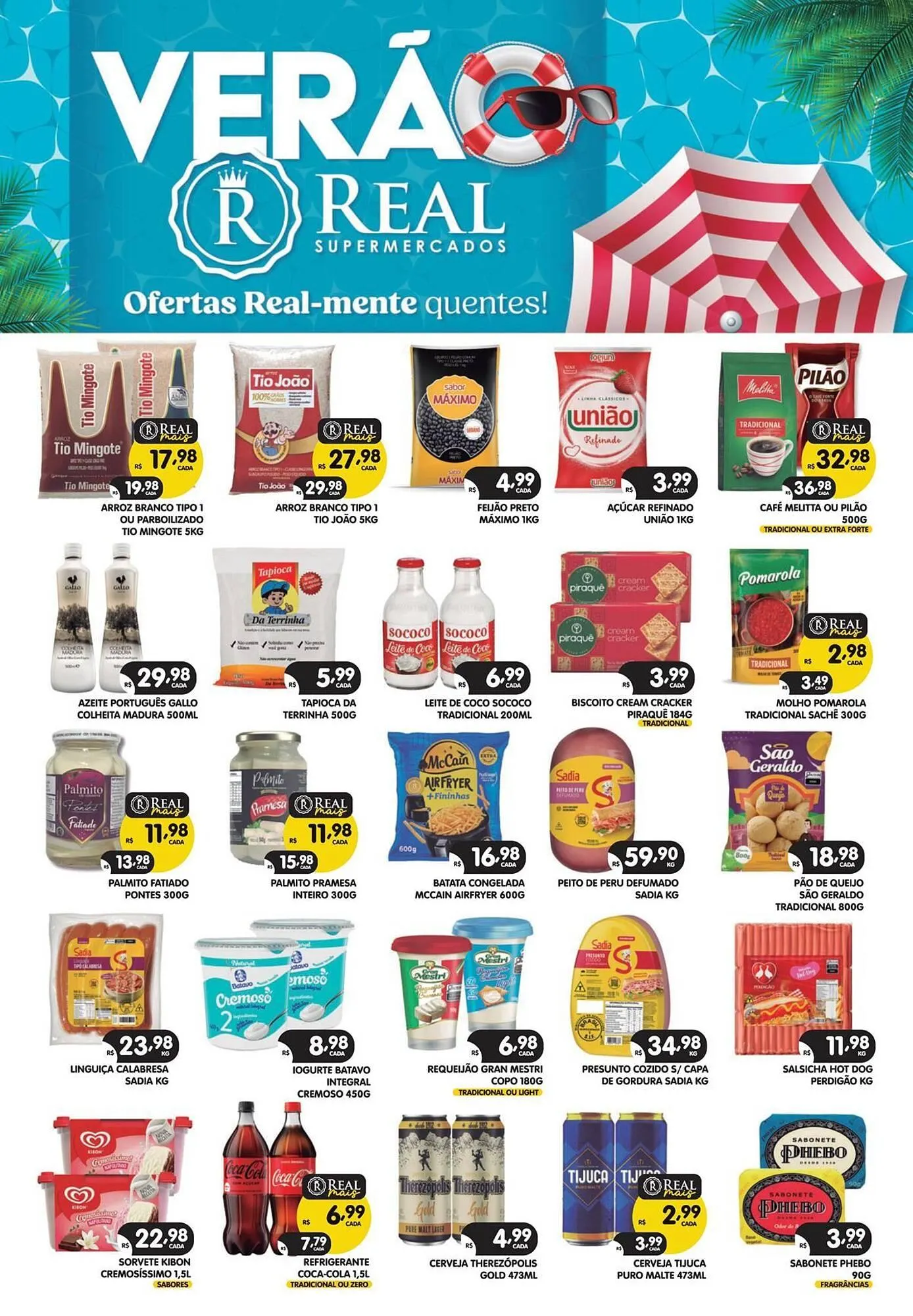 Encarte de Encarte Supermercados Real 16 de janeiro até 1 de fevereiro 2026 - Pagina 1