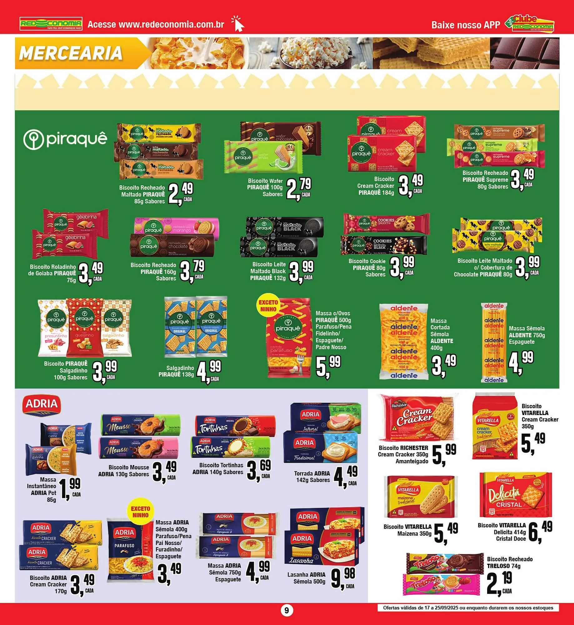 Encarte de Encarte Rede Economia 19 de setembro até 21 de setembro 2025 - Pagina 9