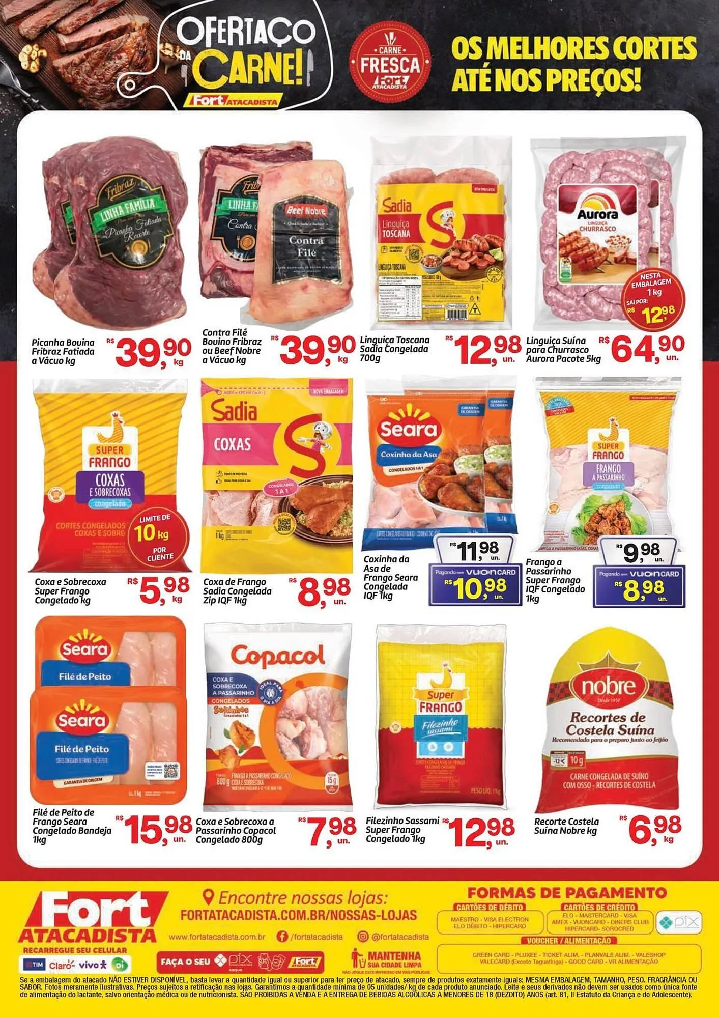 Encarte de Tabloide Fort Atacadista 10 de abril até 12 de abril 2026 - Pagina 2