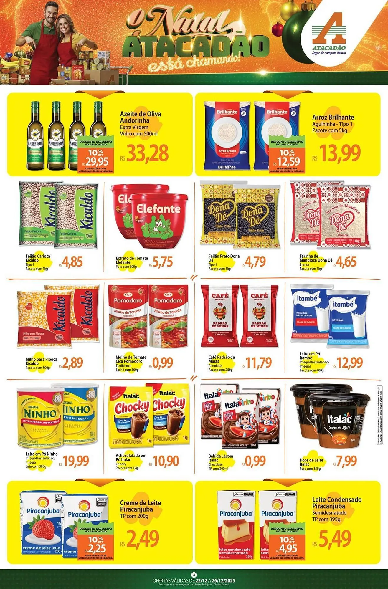 Encarte de Folheto Atacadão 23 de dezembro até 26 de dezembro 2025 - Pagina 4