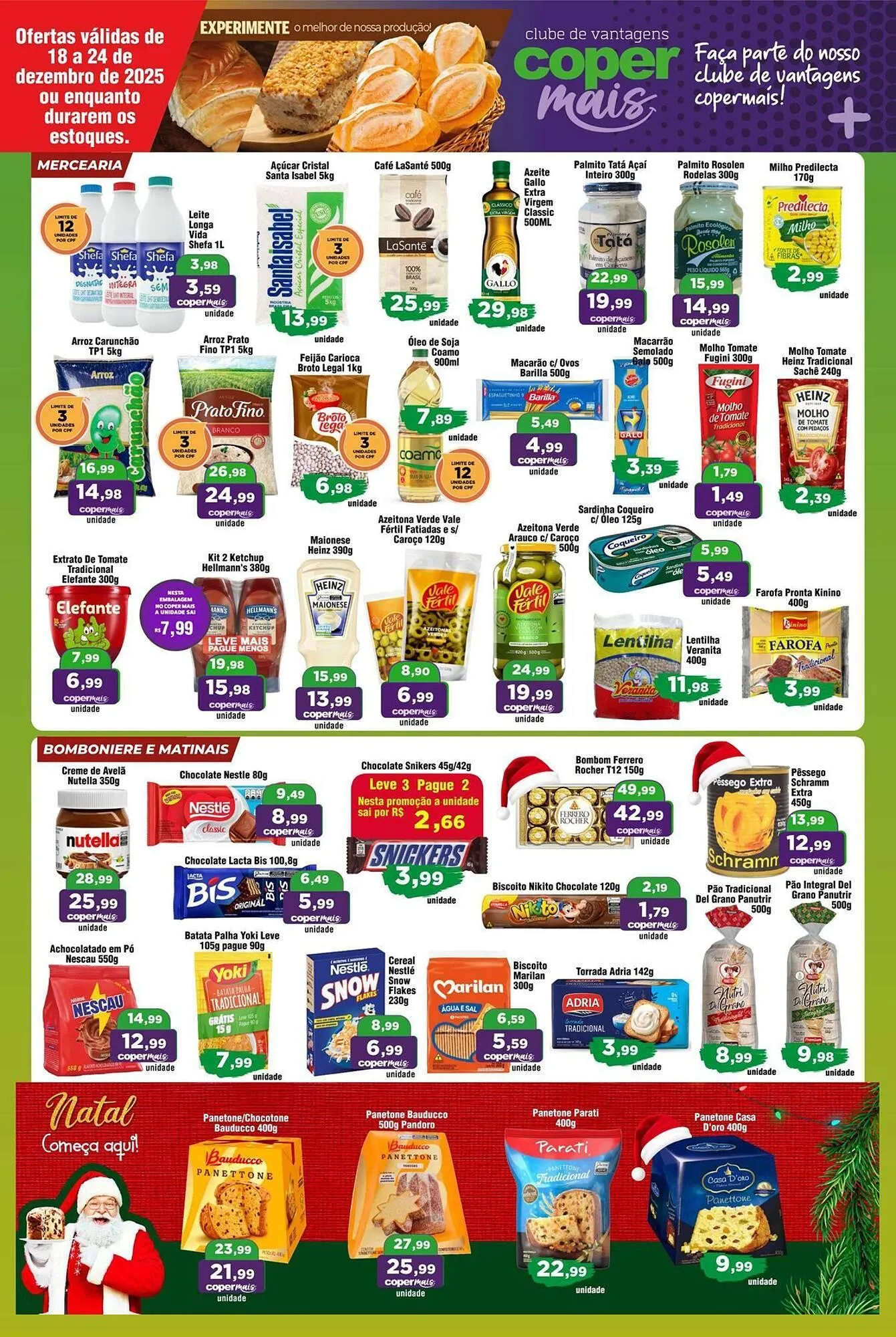 Encarte de Tabloide Copercana 18 de dezembro até 24 de dezembro 2025 - Pagina 2