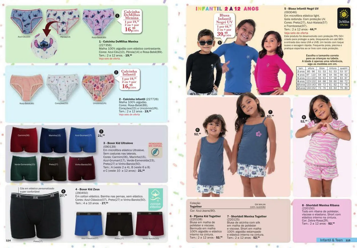 Encarte de DeMillus 9 de dezembro até 23 de dezembro 2025 - Pagina 58