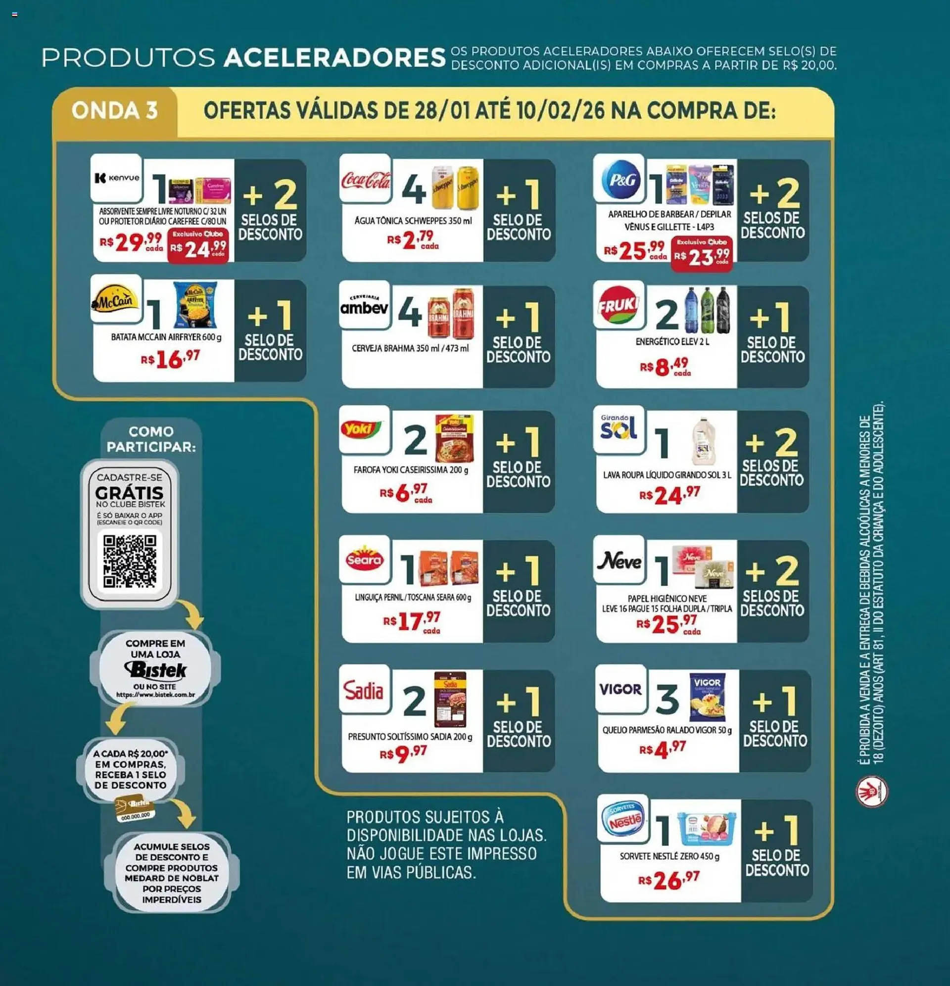 Encarte de Encarte Bistek Supermercados 28 de janeiro até 11 de fevereiro 2026 - Pagina 3