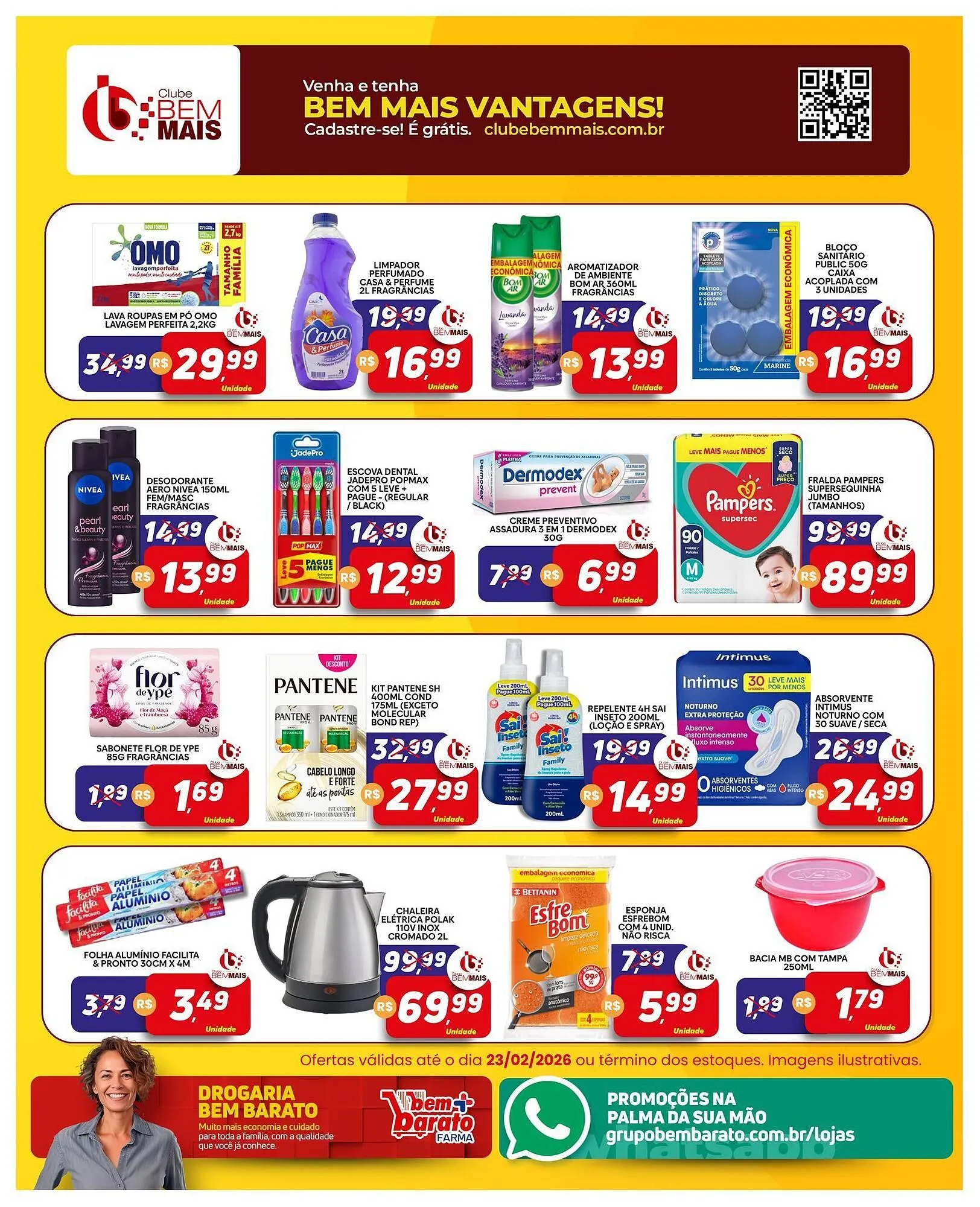 Encarte de Catálogo Supermercado Bem Barato 18 de fevereiro até 23 de fevereiro 2026 - Pagina 5