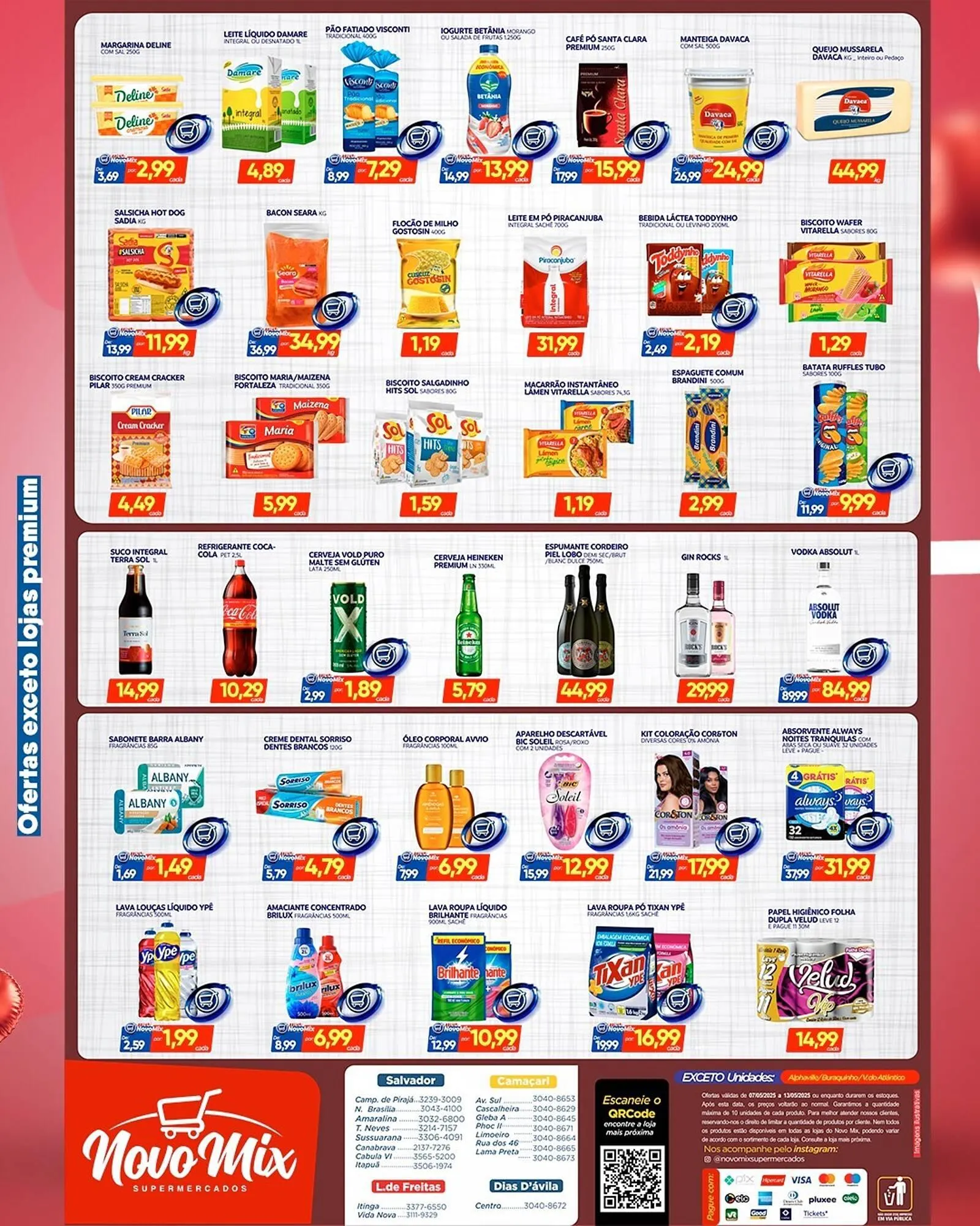 Encarte de Catálogo Novo Mix 7 de maio até 13 de maio 2025 - Pagina 3