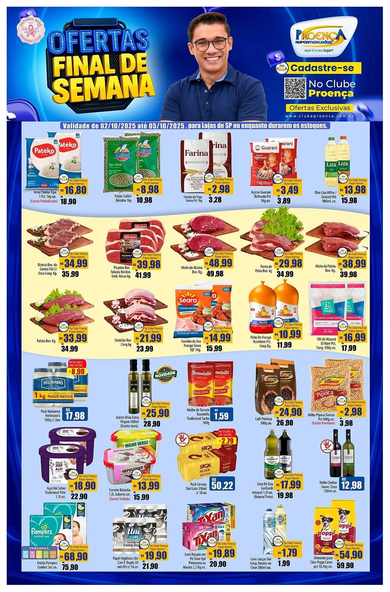 Encarte de Catálogo Proença Supermercados 2 de outubro até 5 de outubro 2025 - Pagina 1