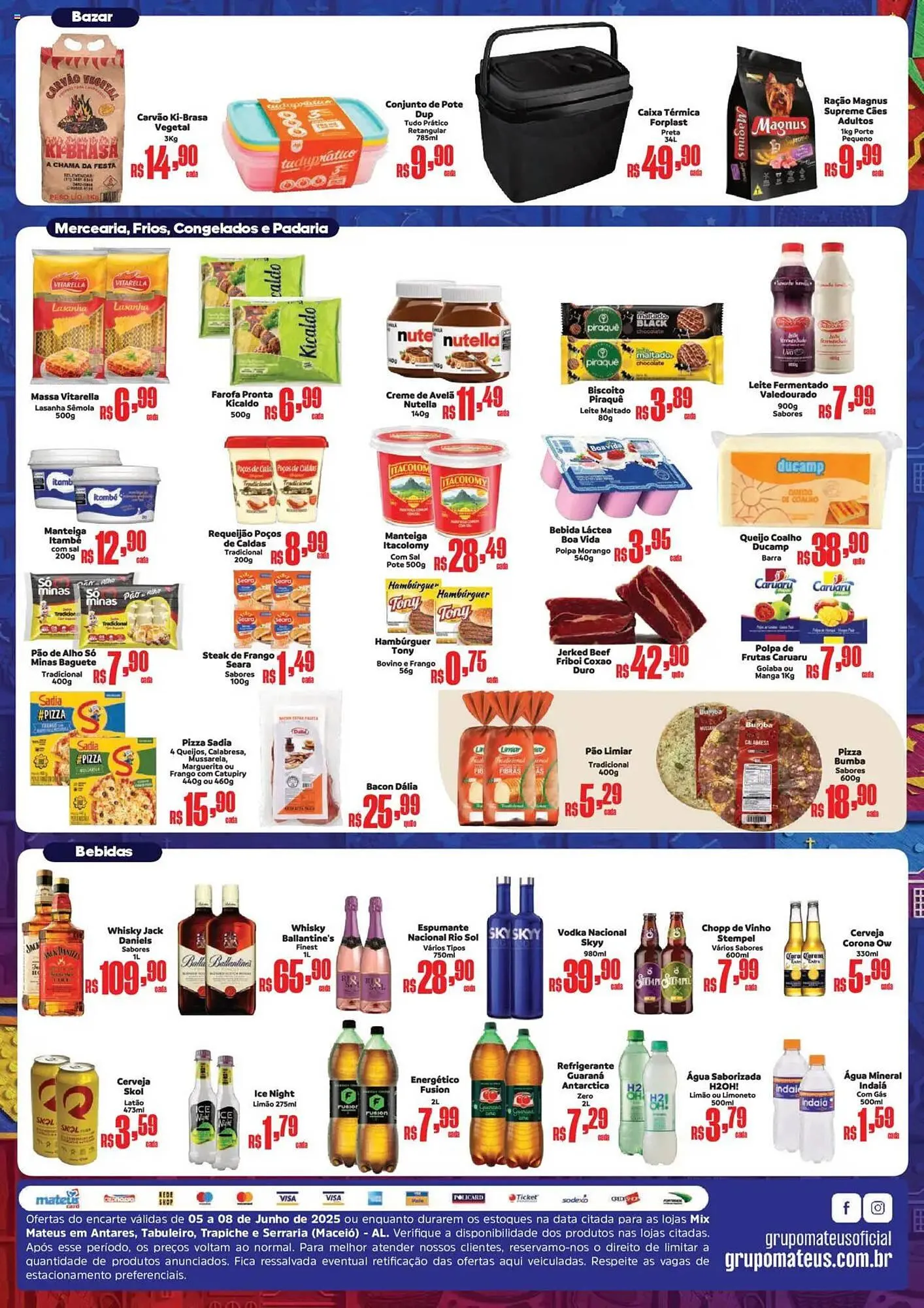 Encarte de Catálogo Supermercados Mateus 5 de junho até 9 de junho 2025 - Pagina 2