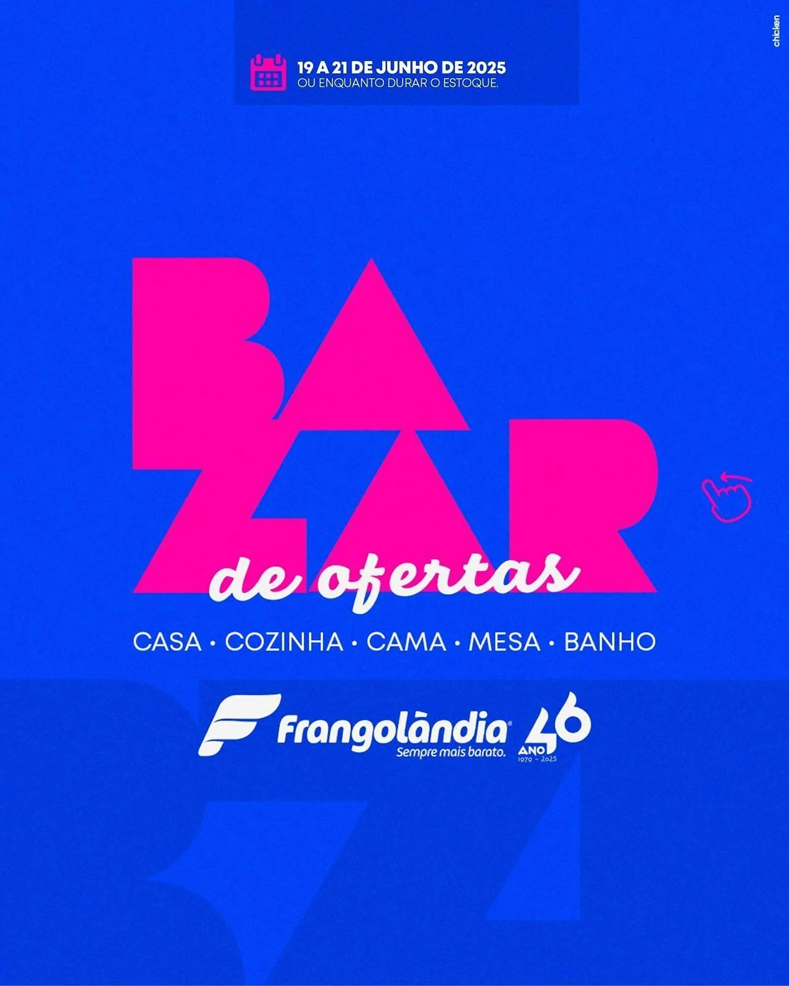 Encarte de Ofertas Frangolândia 19 de julho até 21 de julho 2025 - Pagina 1