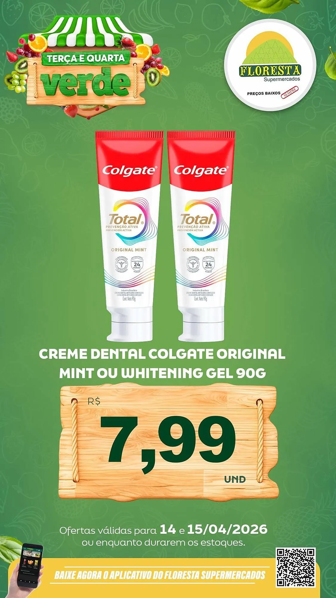 Encarte de Catálogo Floresta Supermercados 14 de abril até 15 de abril 2026 - Pagina 32
