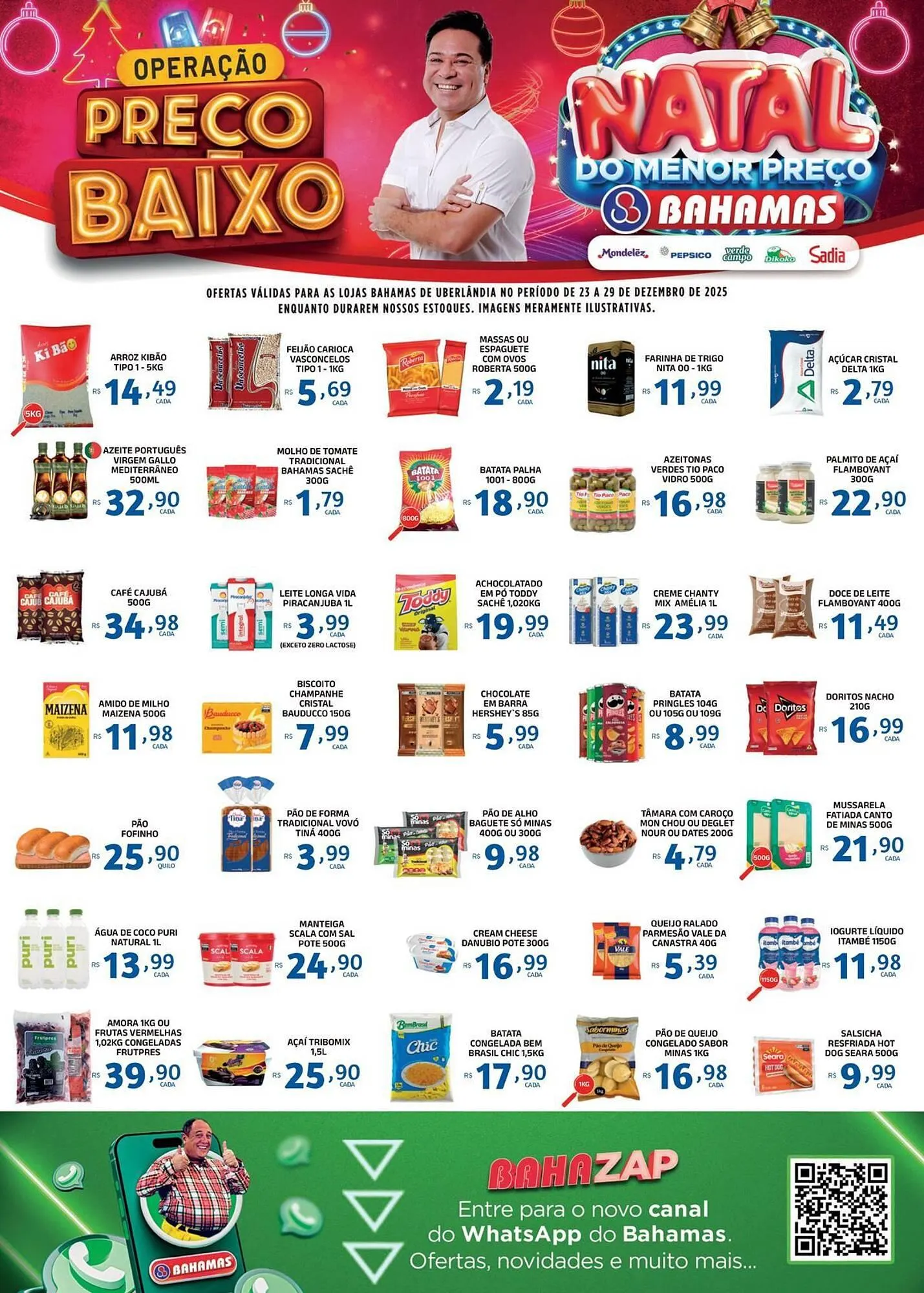 Encarte de Catálogo Bahamas Supermercados 23 de dezembro até 29 de dezembro 2025 - Pagina 1