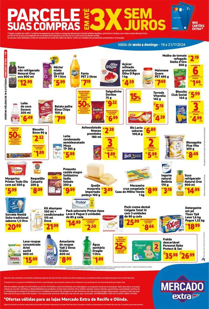 Encarte de Folheto Extra 19 de julho até 21 de julho 2024 - Pagina 2