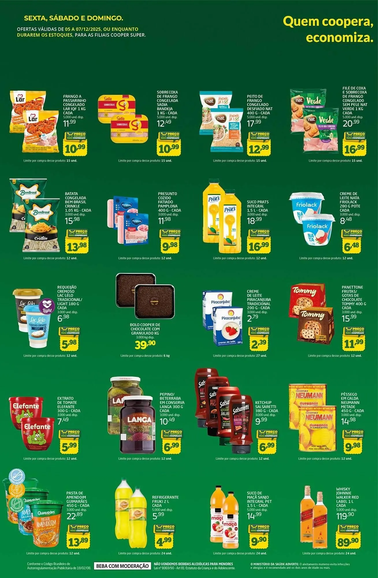 Encarte de Tabloide Cooper 5 de dezembro até 7 de dezembro 2025 - Pagina 2