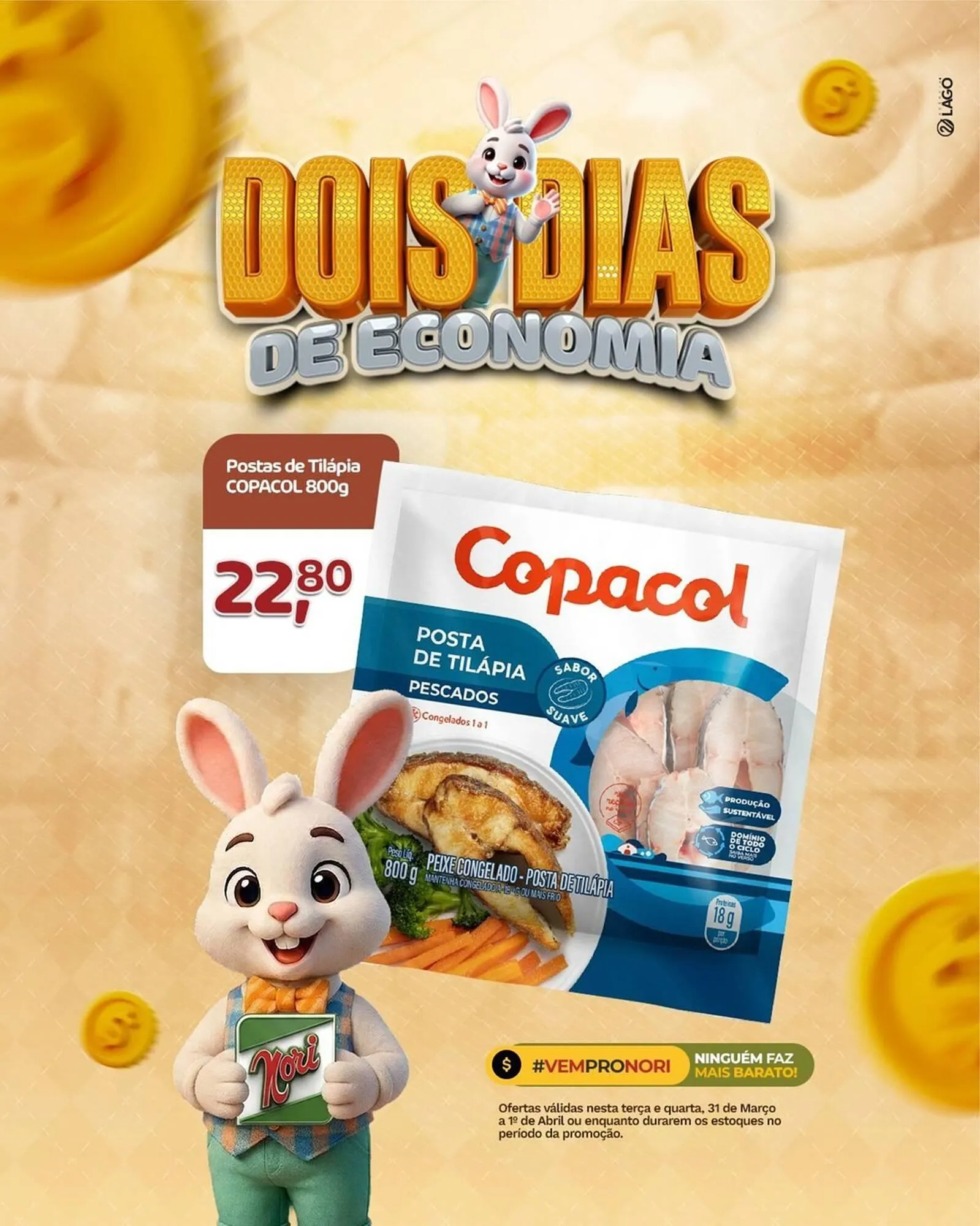 Encarte de Catálogo Supermercados Nori 31 de março até 1 de abril 2026 - Pagina 2