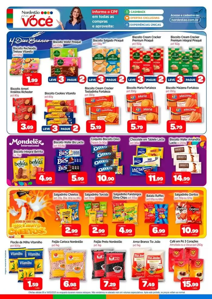 Encarte de Encarte Nordestao 8 de março até 18 de março 2025 - Pagina 6