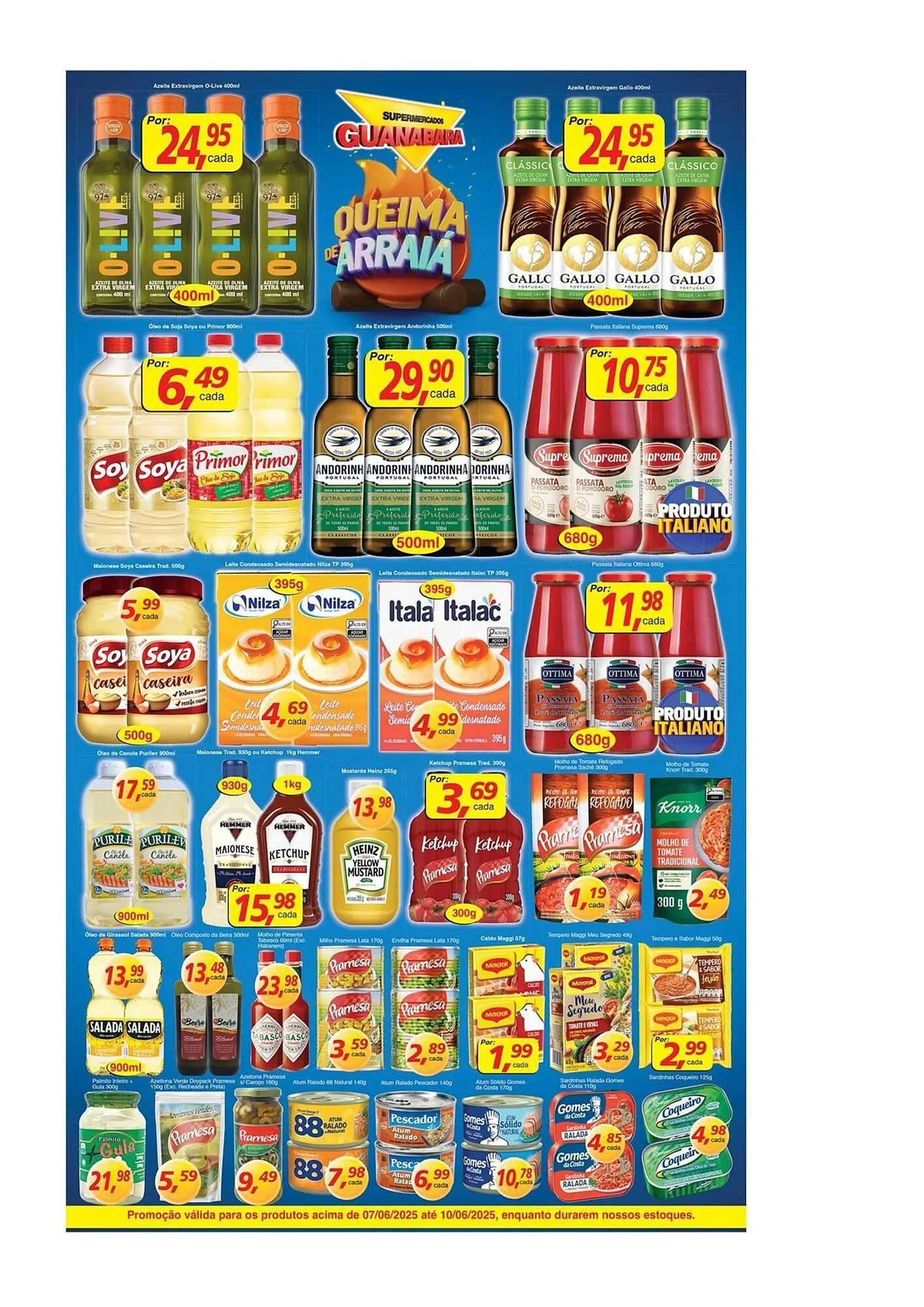 Encarte de Catálogo Supermercados Guanabara 9 de junho até 10 de junho 2025 - Pagina 3