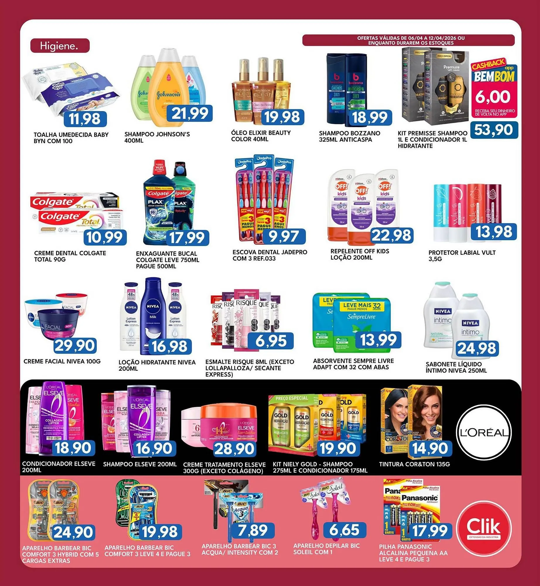 Encarte de Catálogo Rancho Bom Supermercados 6 de abril até 12 de abril 2026 - Pagina 2