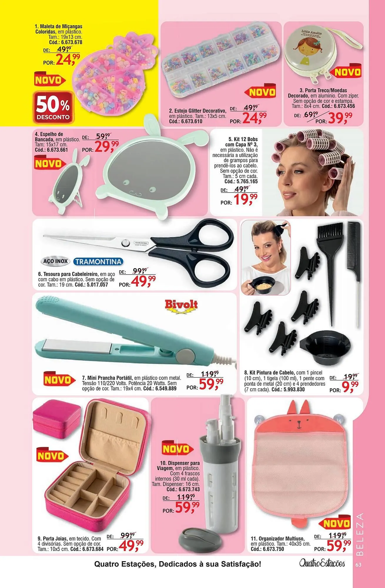 Encarte de Revista Quatro Estações 16 de janeiro até 28 de fevereiro 2026 - Pagina 59