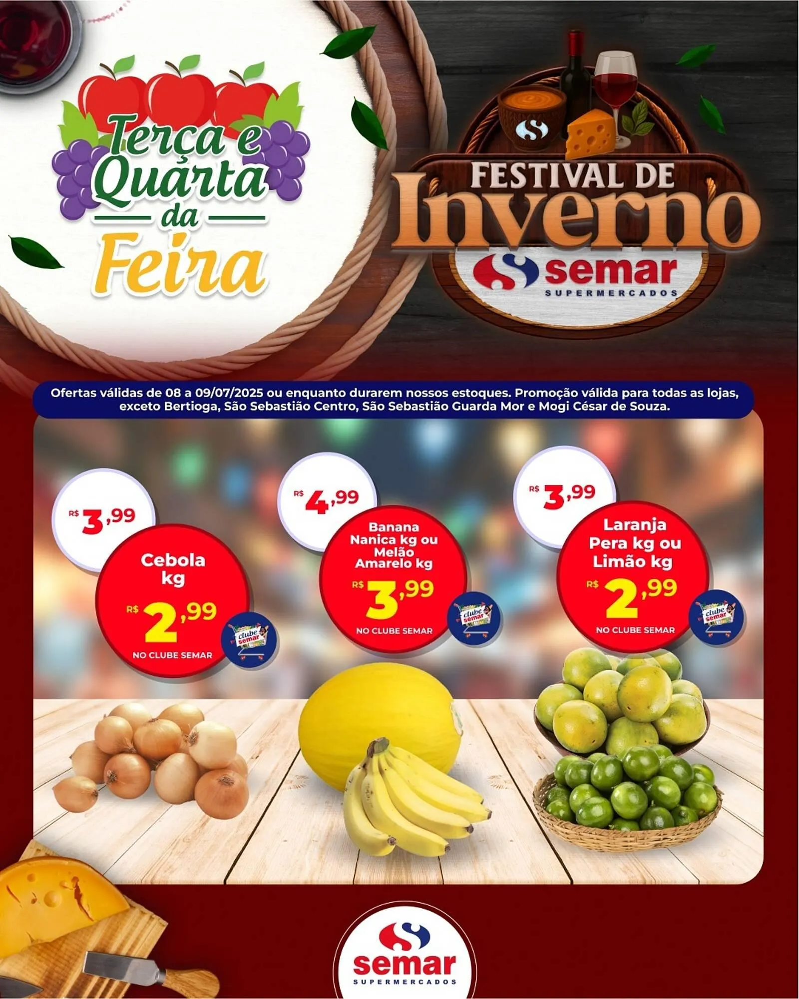 Encarte de Catálogo Semar Supermercado 8 de julho até 9 de julho 2025 - Pagina 2
