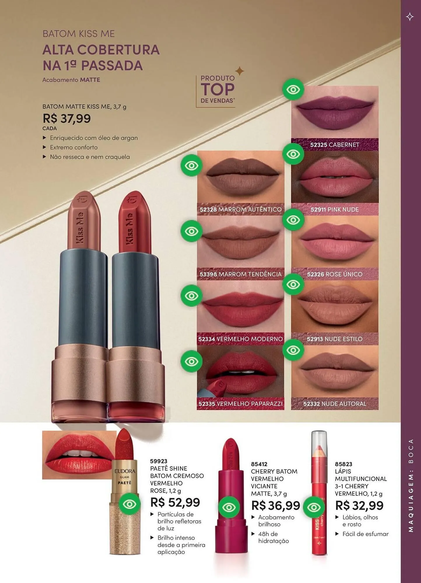 Encarte de Catálogo Eudora 24 de fevereiro até 31 de março 2026 - Pagina 51