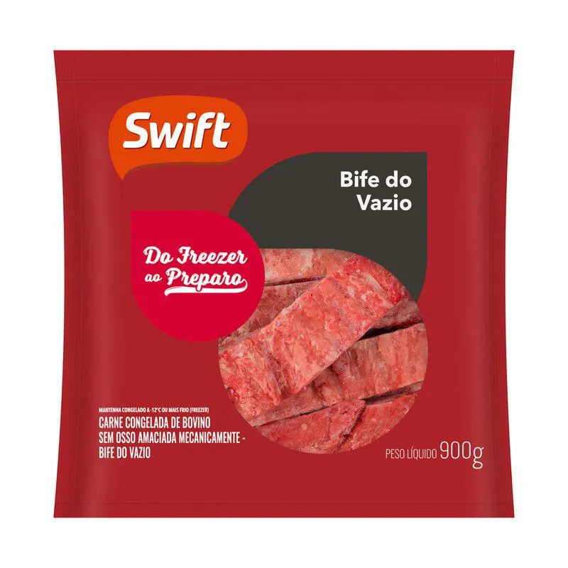 Bife Bovino do Vazio Swift Congelado 900G