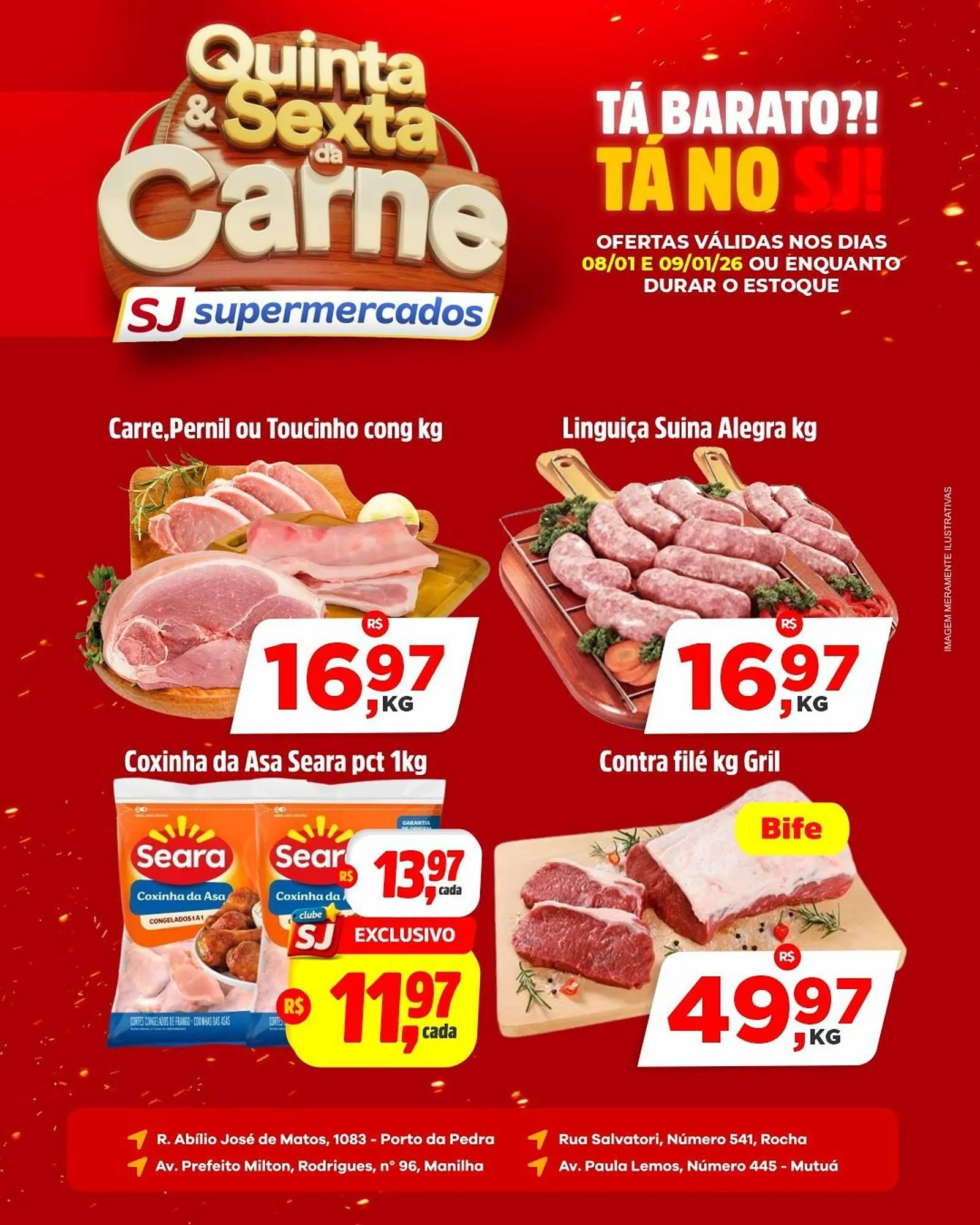 Encarte de Encarte Sj Supermercados 8 de janeiro até 9 de janeiro 2026 - Pagina 2