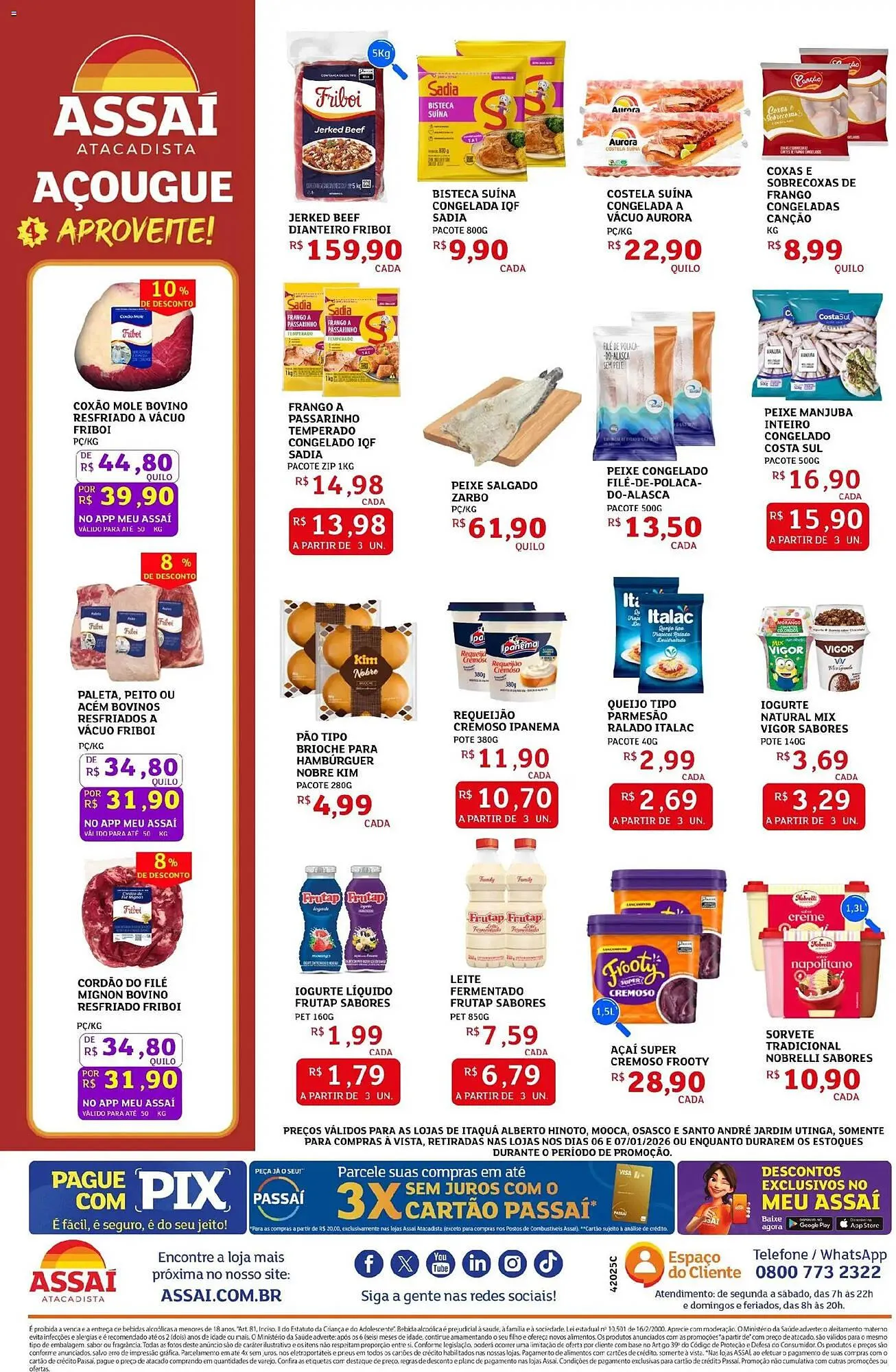 Encarte de Encarte Assaí Atacadista 6 de janeiro até 7 de janeiro 2026 - Pagina 2