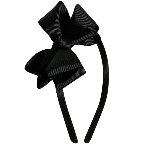 tiara laço gorgurão kids