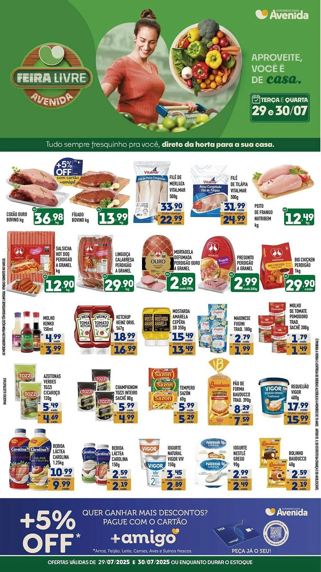 Encarte de Catálogo Supermercados Avenida 29 de julho até 30 de julho 2025 - Pagina 2
