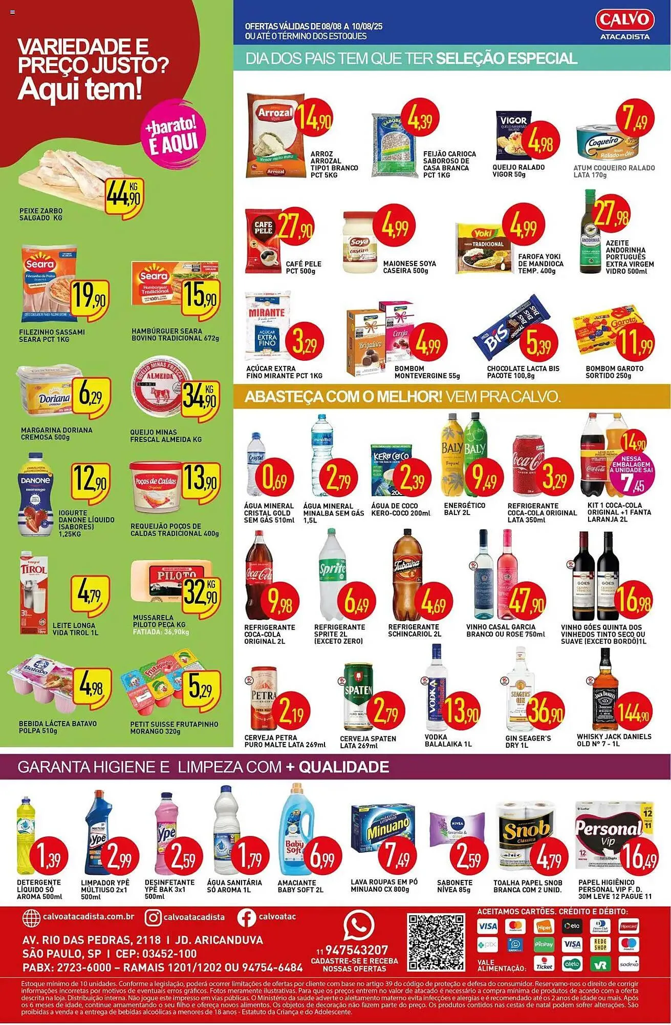 Encarte de Catálogo Calvo Atacadista 8 de agosto até 11 de agosto 2025 - Pagina 2